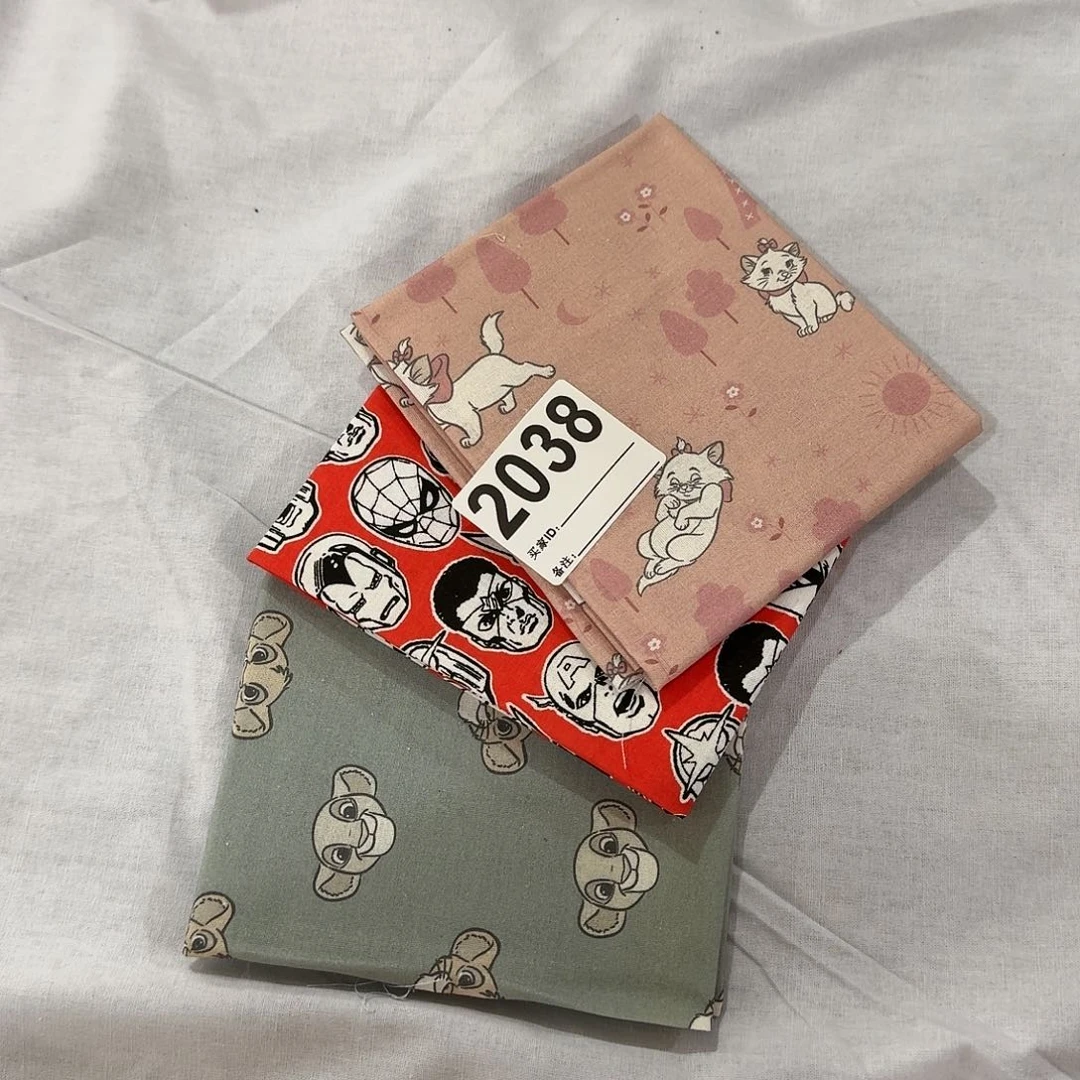 3片一组45 X50厘米纯棉平布