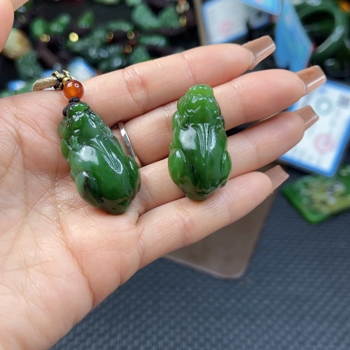 【闪购商品】和田玉（碧玉）颈饰未镶嵌发其一