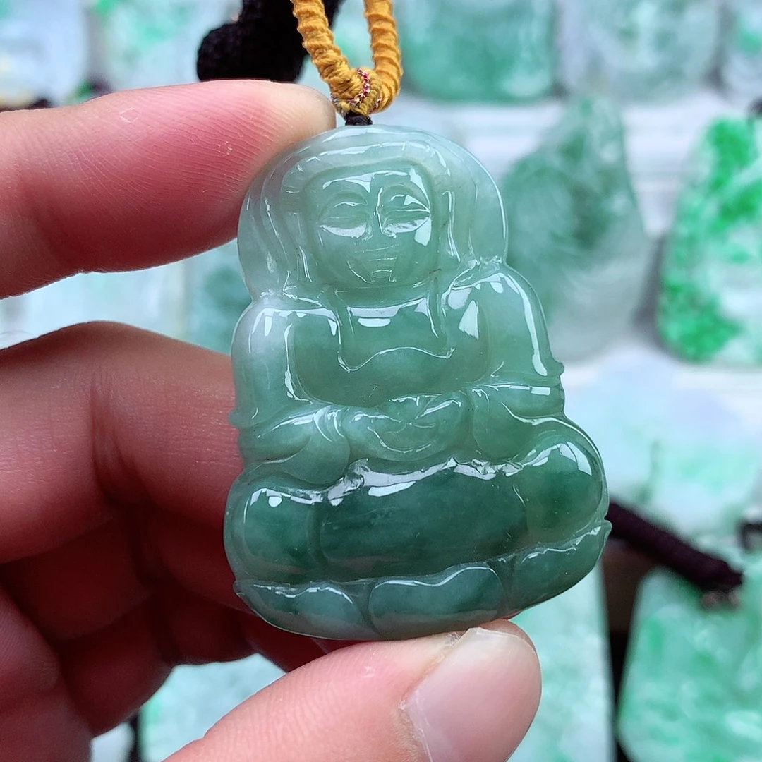 翡翠未镶嵌颈饰翡翠吊坠