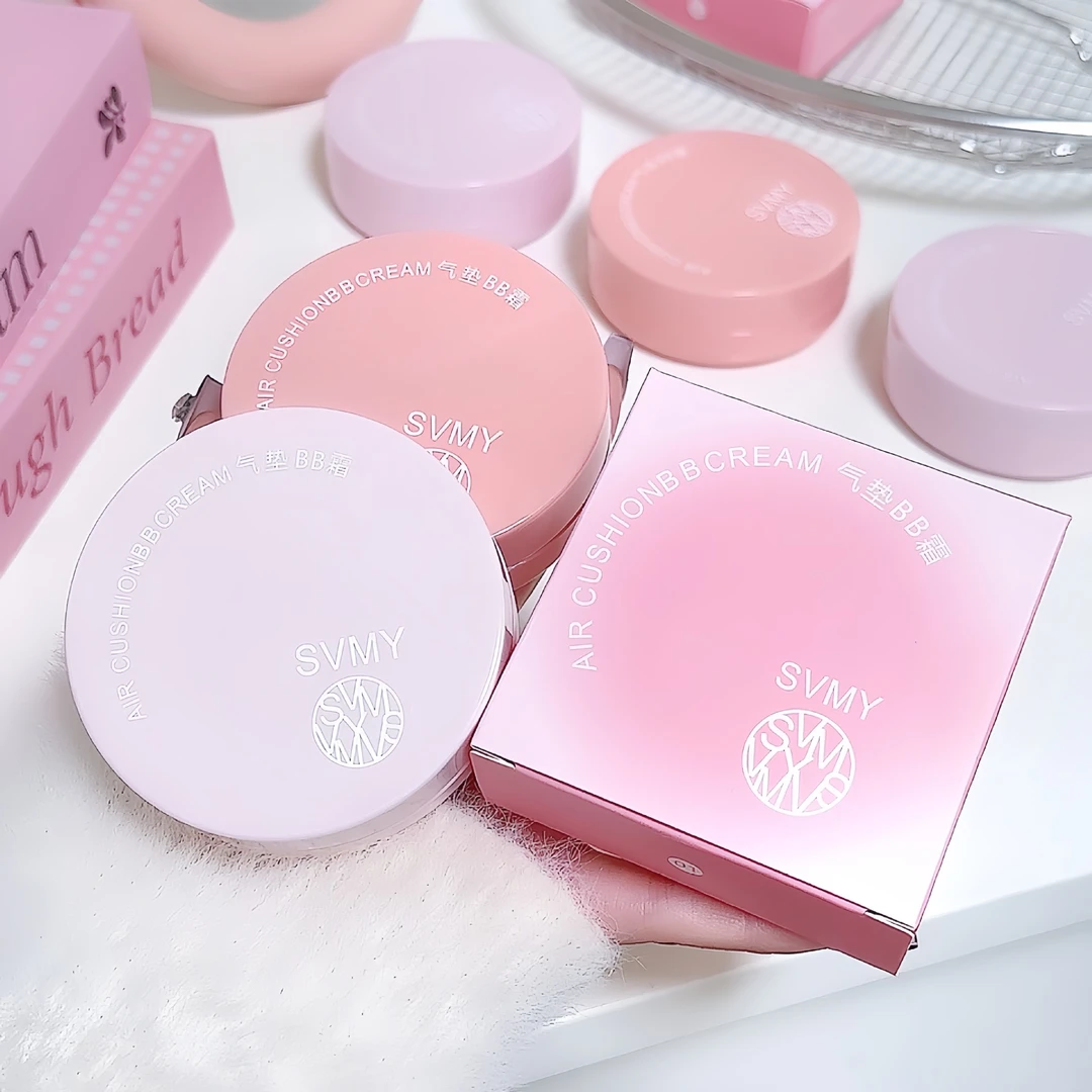 轻薄遮瑕气垫bb霜提亮不卡粉不卡妆保湿持久控油不脱妆水润光感女