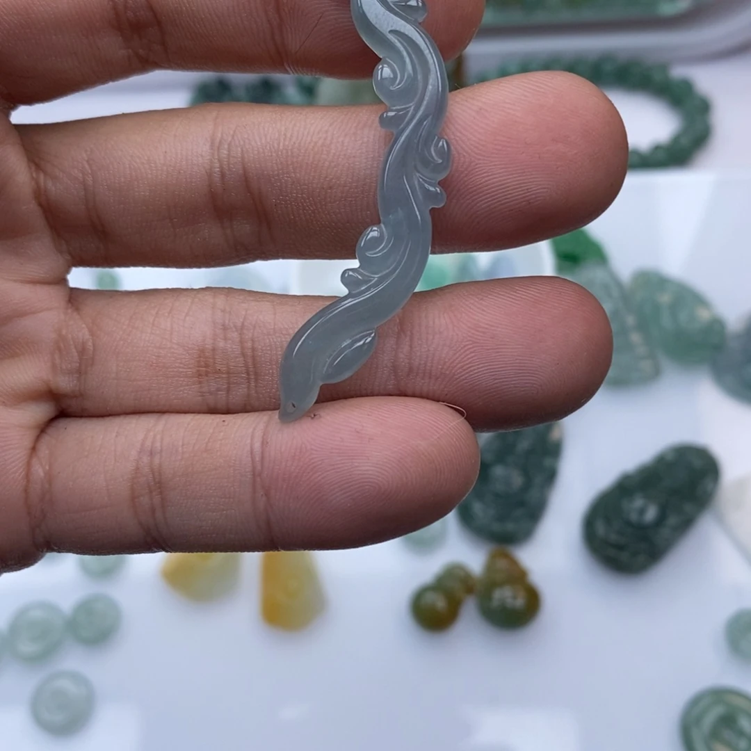 翡翠未镶嵌手链天然a货翡翠07