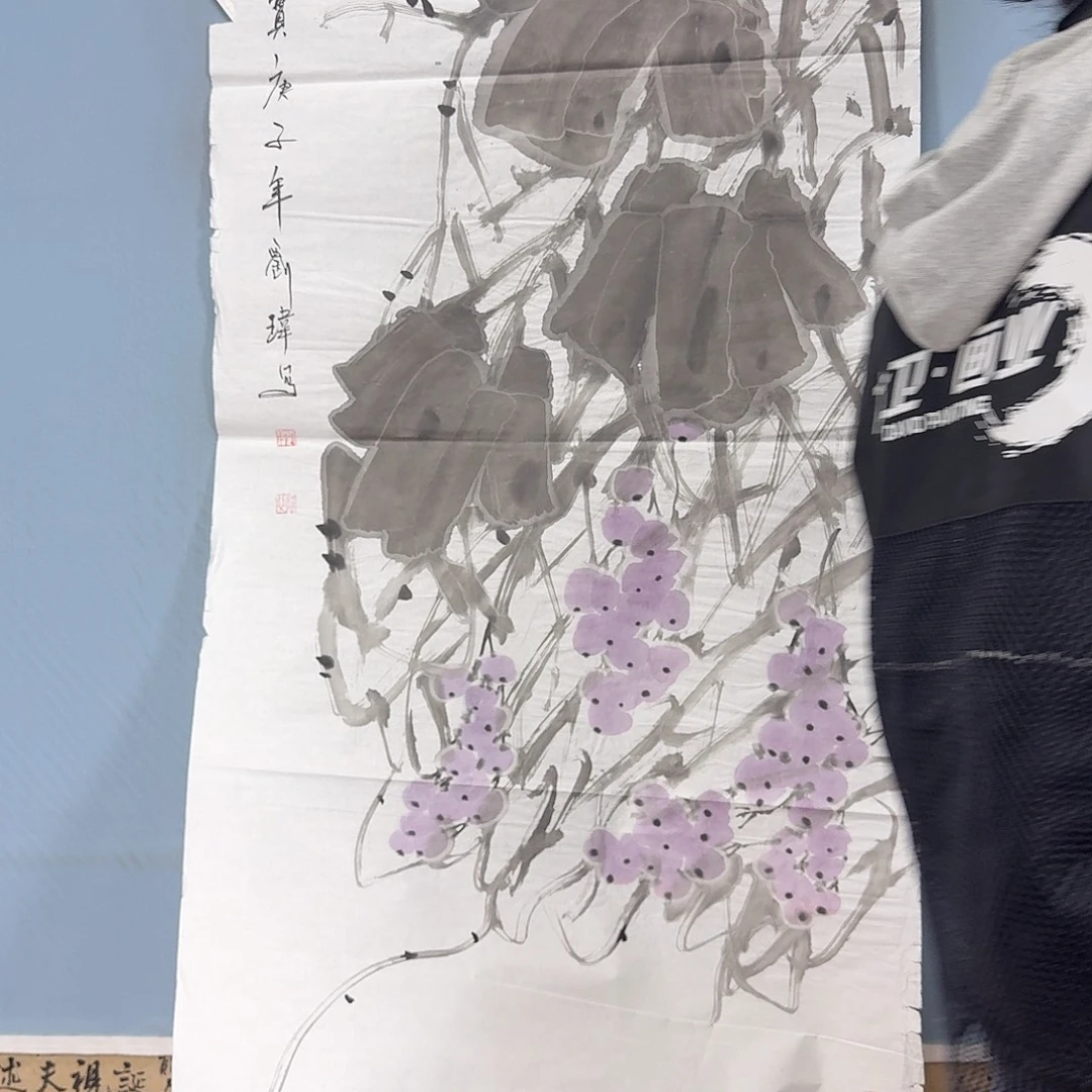 国画497 牡丹一如您的脸颊