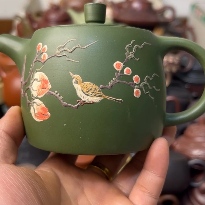 紫砂茶壶茶*贝紫砂壶整口痕迹