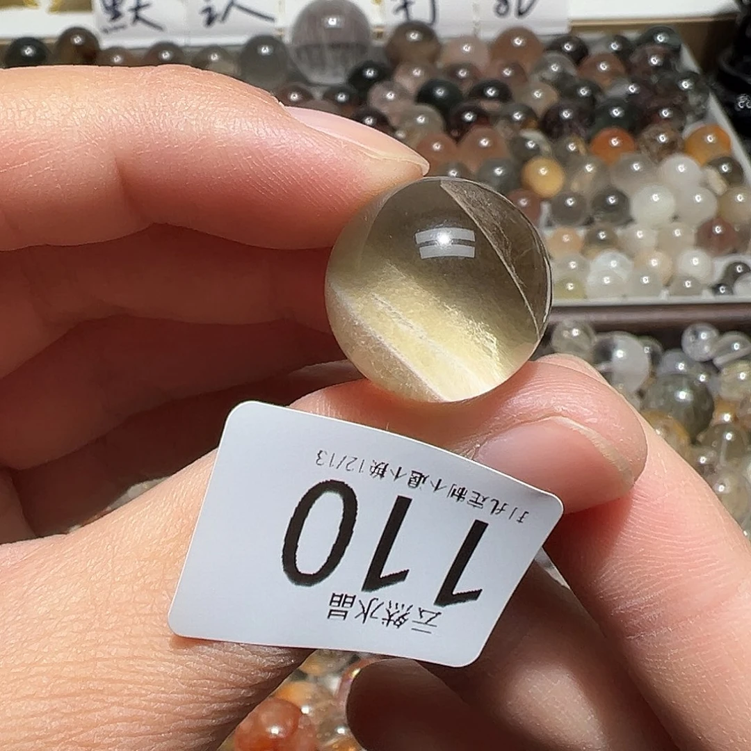 墨***羽水晶珠宝半成品未镶嵌