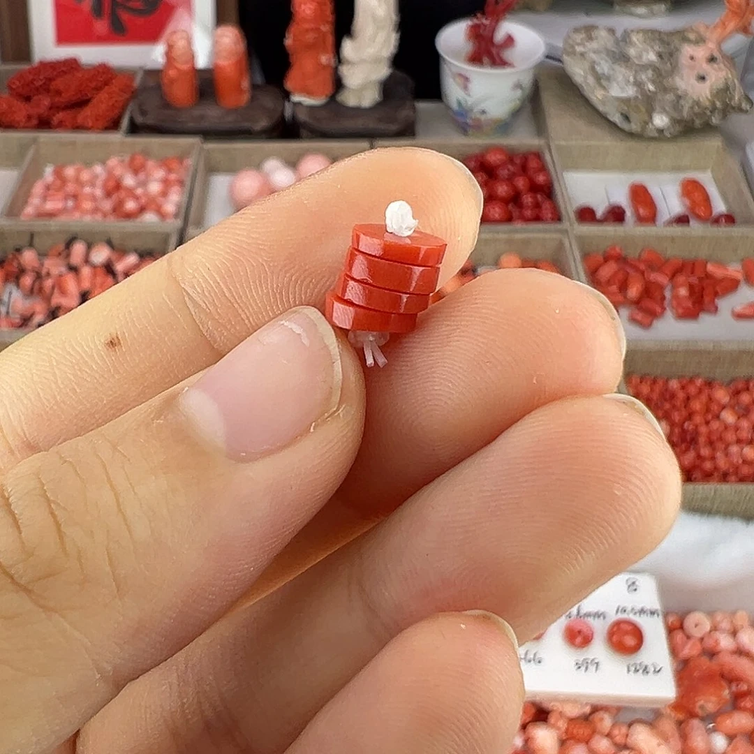 银S925momo通孔7mm4片