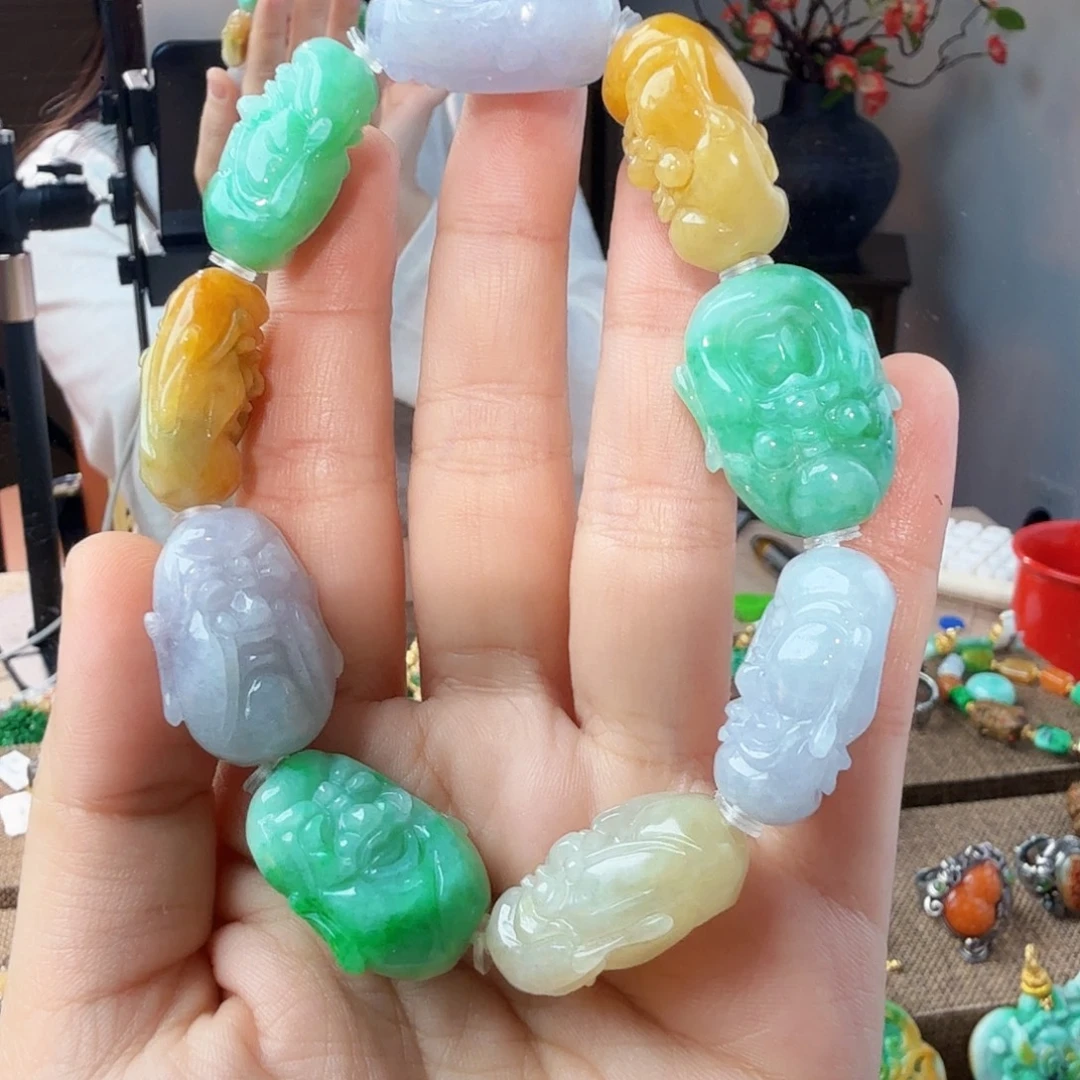 翡翠未镶嵌手串福利