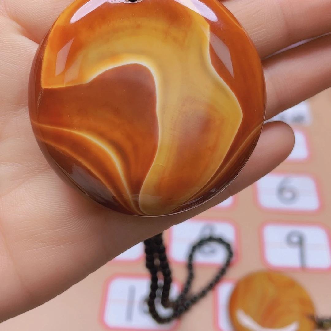 玛瑙/玉髓颈饰未镶嵌风**语