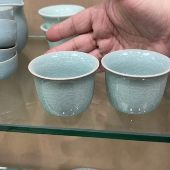 瓷片陶瓷茶具汝瓷茶具