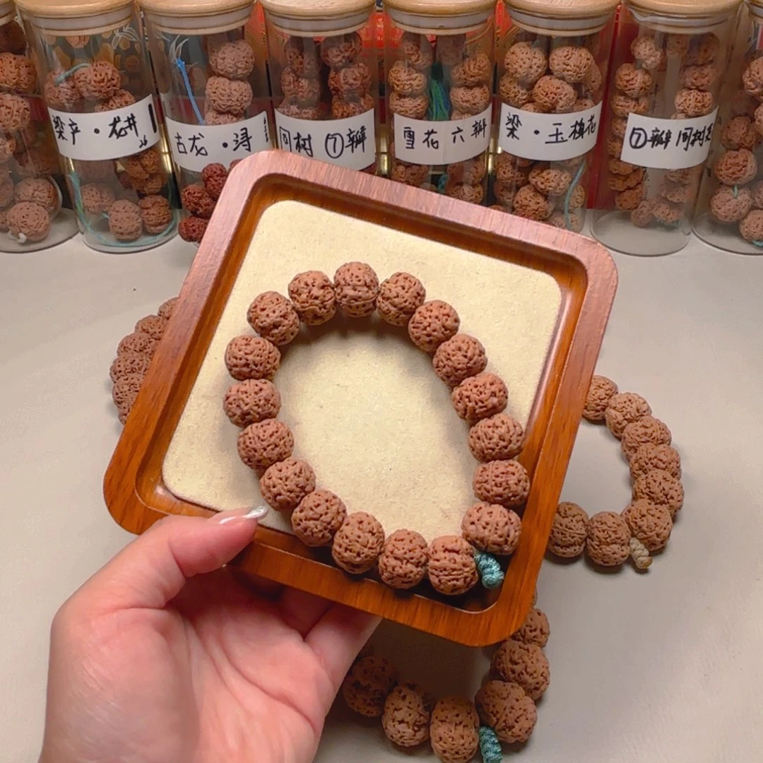 金刚菩提手串龘*齾18方块爆肉