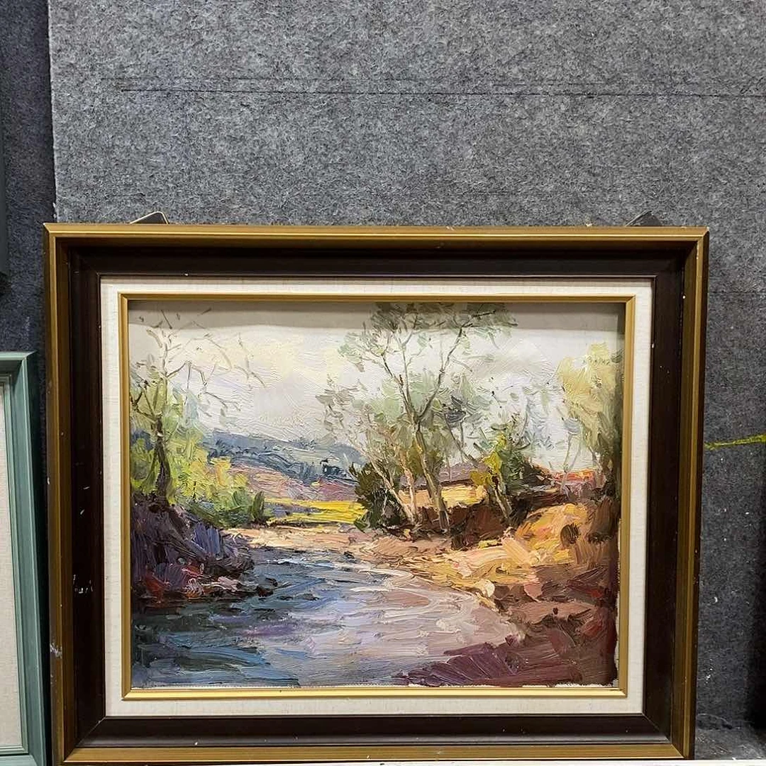 油画带外框画芯尺寸40x50 c m