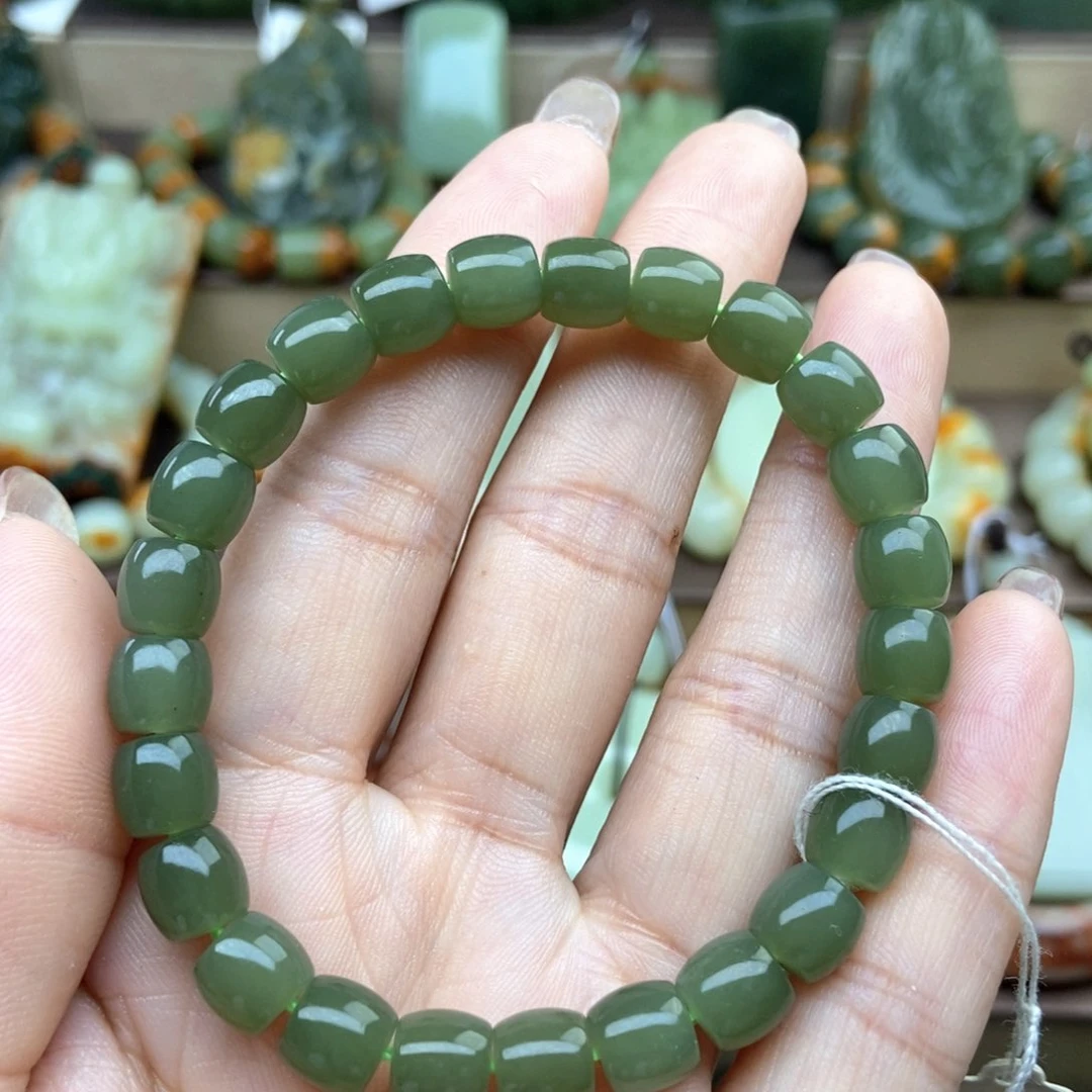 手串未镶嵌透闪石质玉