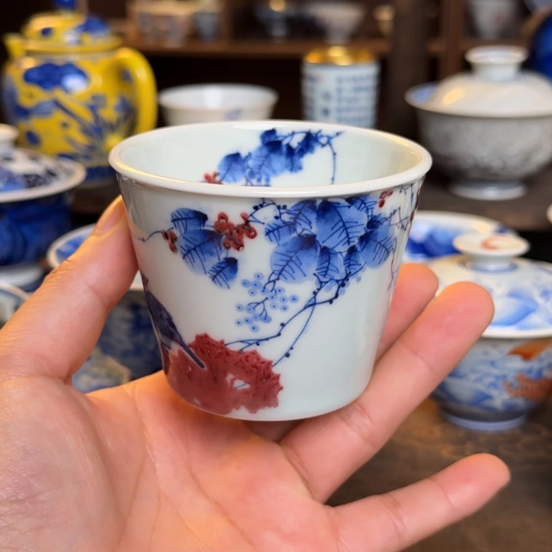 纯手工手绘陶瓷茶具