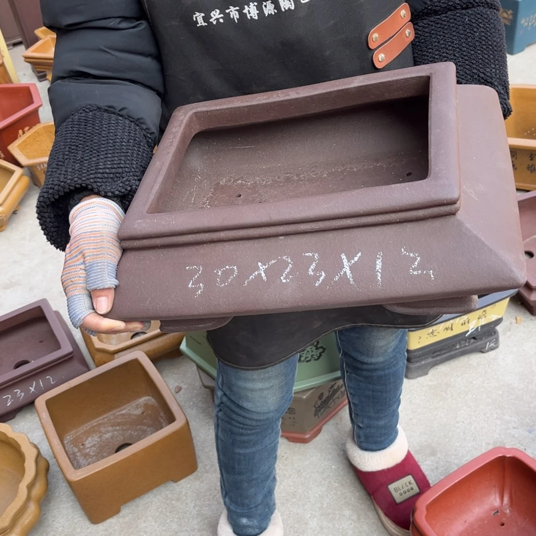 紫砂花盆盆景艺术