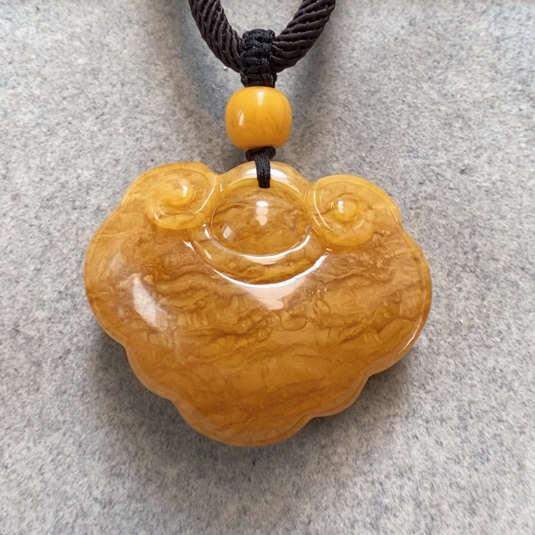 未镶嵌颈饰蜜蜡蜜蜡