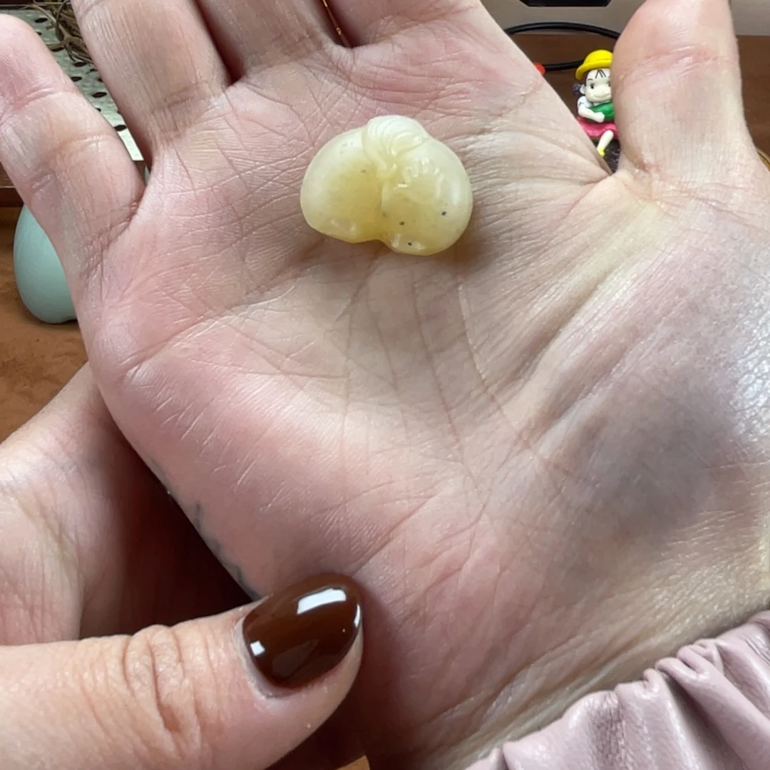 和田玉（糖玉）未镶嵌车挂