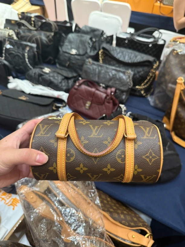 95新 LouisVuitton/路易威登 大吉中古sz/LV老花巴比龙20手提包