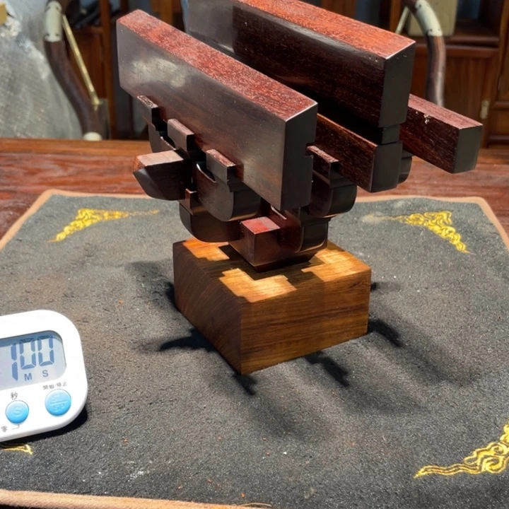 檀香紫檀（小叶紫檀）快***吧斗拱