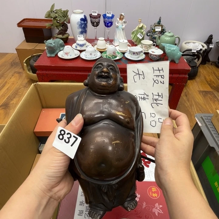 瓷片呀工艺品摆件瓷器摆件正能量