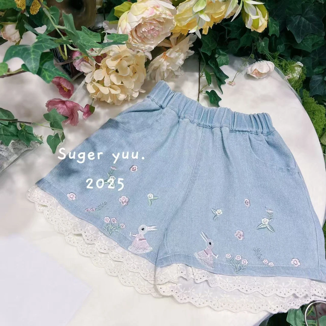 【SUger Yuu自制专场第一波】【兔子姑娘】牛仔短裤SY071