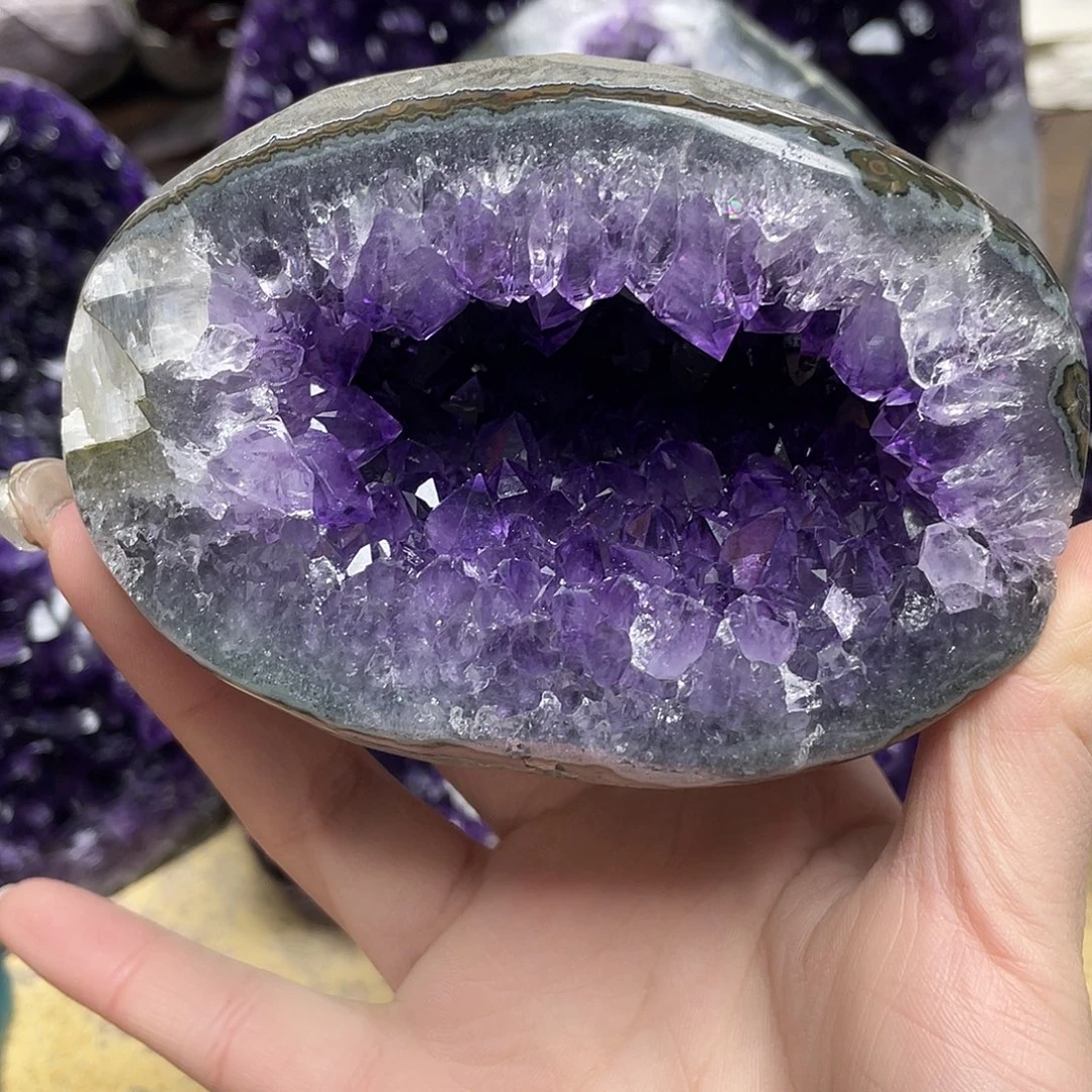 大型摆件（非配饰）紫晶未镶嵌