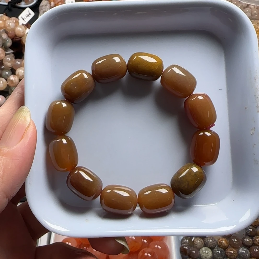 未镶嵌玛瑙/玉髓珠宝半成品