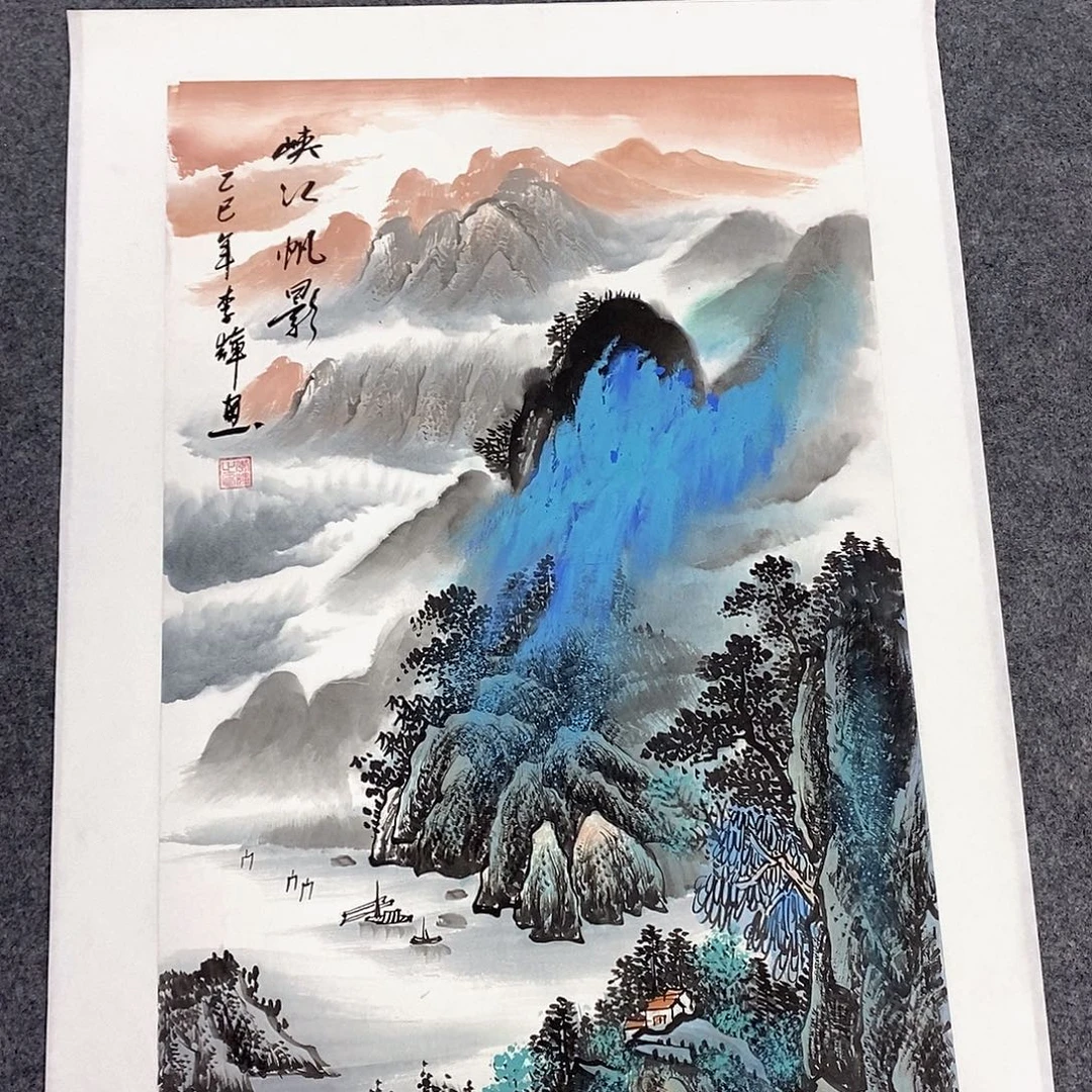 国画国画手绘作品
