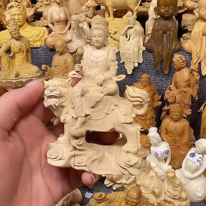 黄杨木黄杨木瑕疵文殊