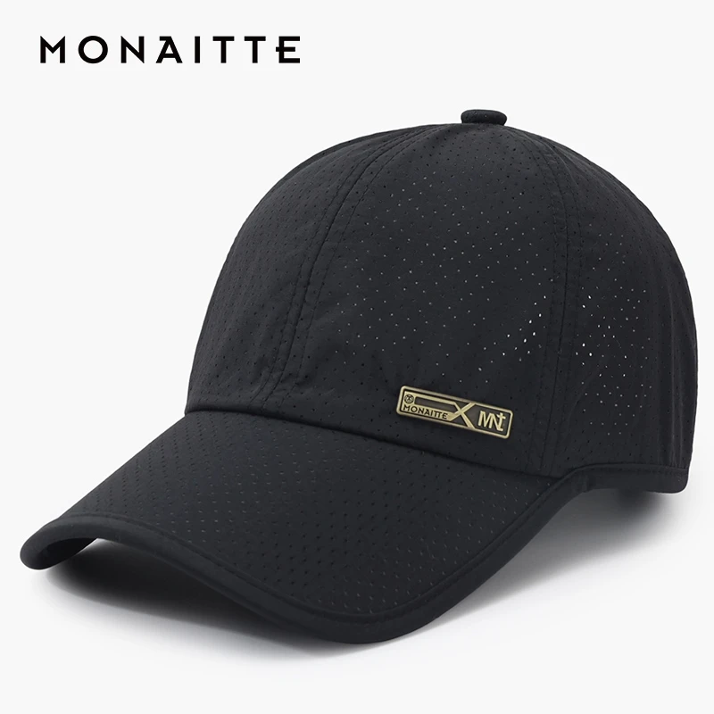 【高品质透气棒球帽】蒙奈特帽子男夏季全网孔薄款防晒遮阳鸭舌帽女