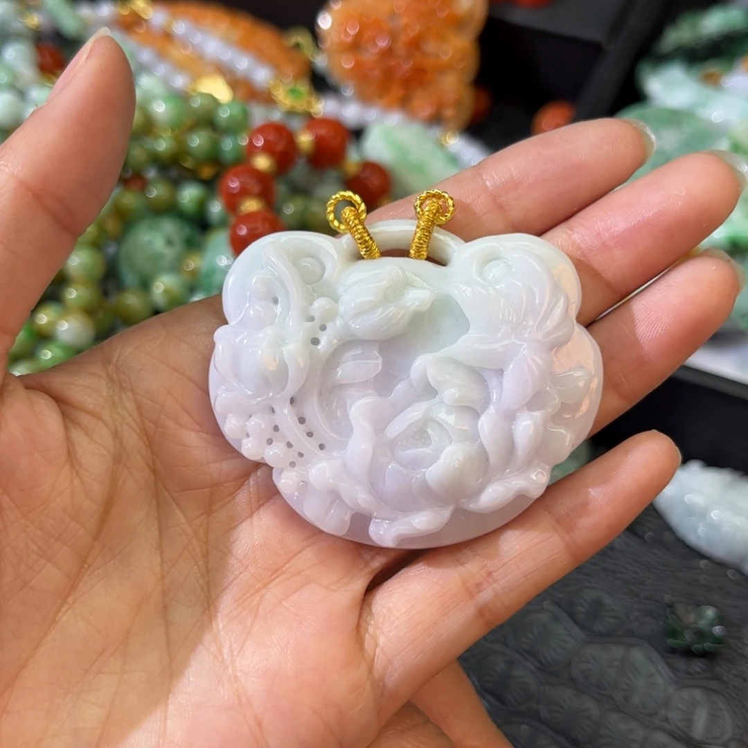 翡翠颈饰未镶嵌待编款