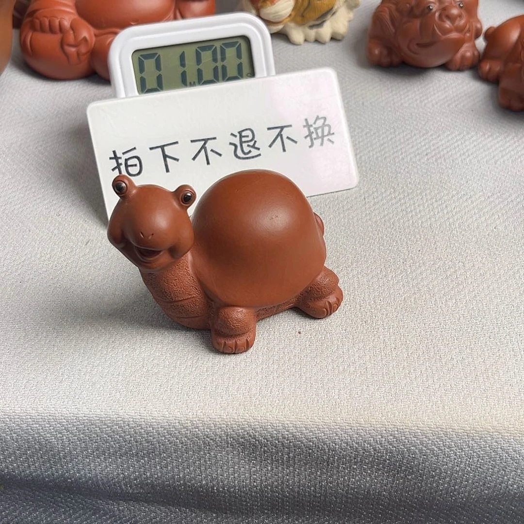 紫砂茶宠C****e紫砂瑕疵
