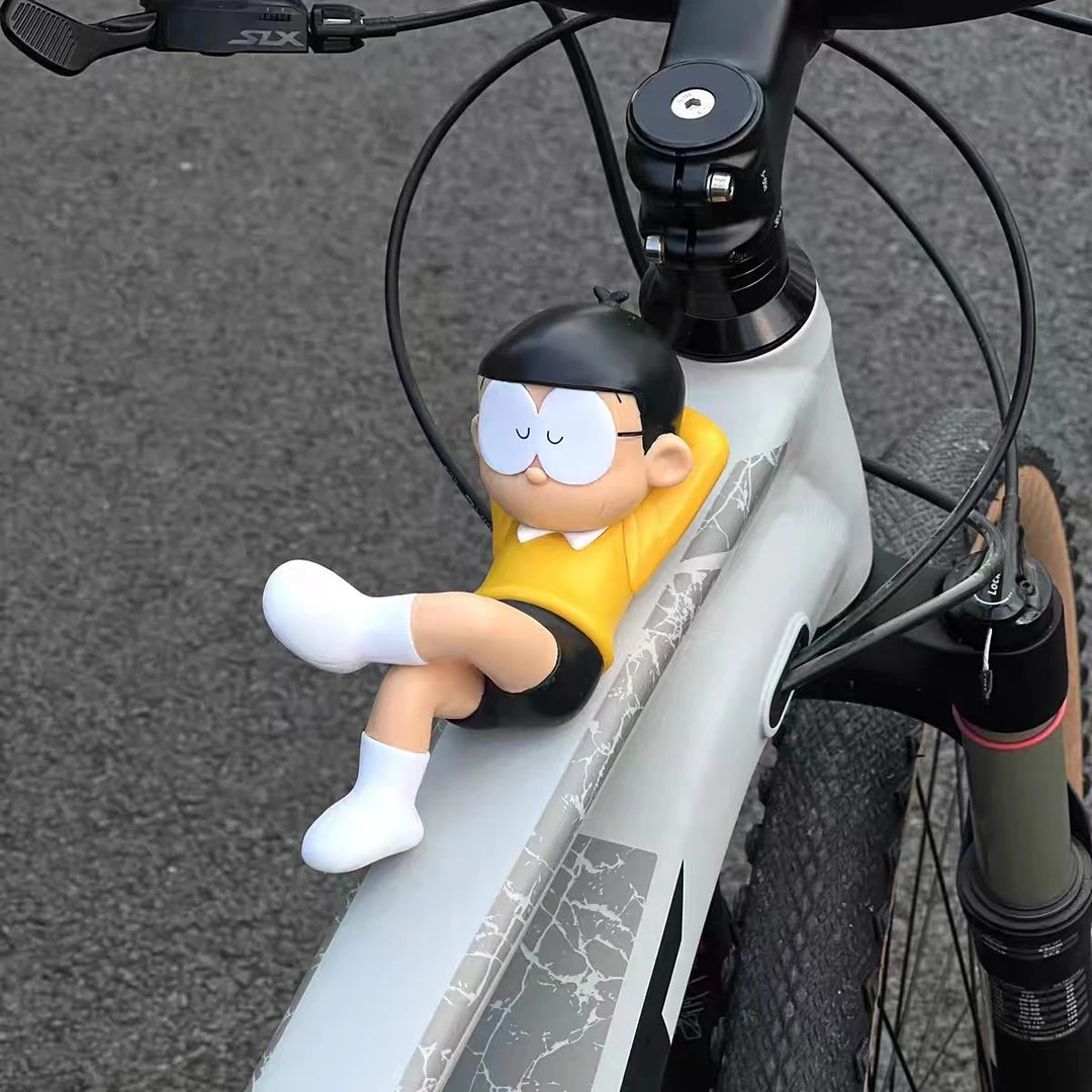 自行车装饰公路车小配饰玩偶配件可爱山地车摆件骑行公仔单车改装