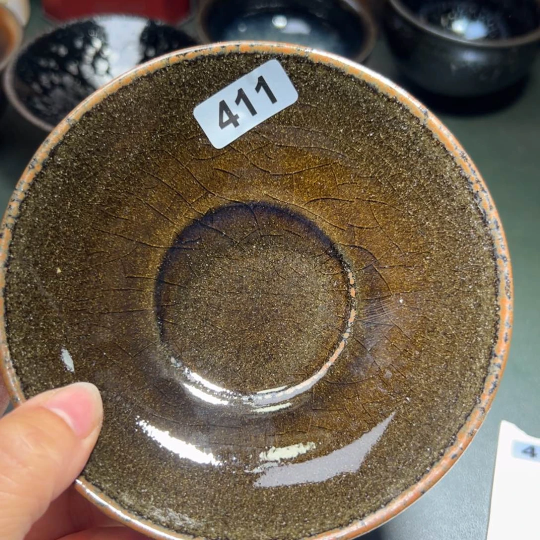 茶盏全手工原矿原釉建盏