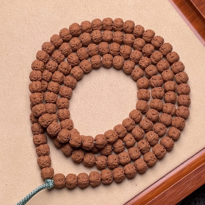 金刚菩提吊坠银*梅朵佛手108尺寸7.7