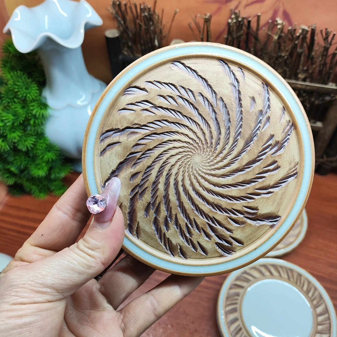 赵老师窑口，高端壶承天青釉，12厘米