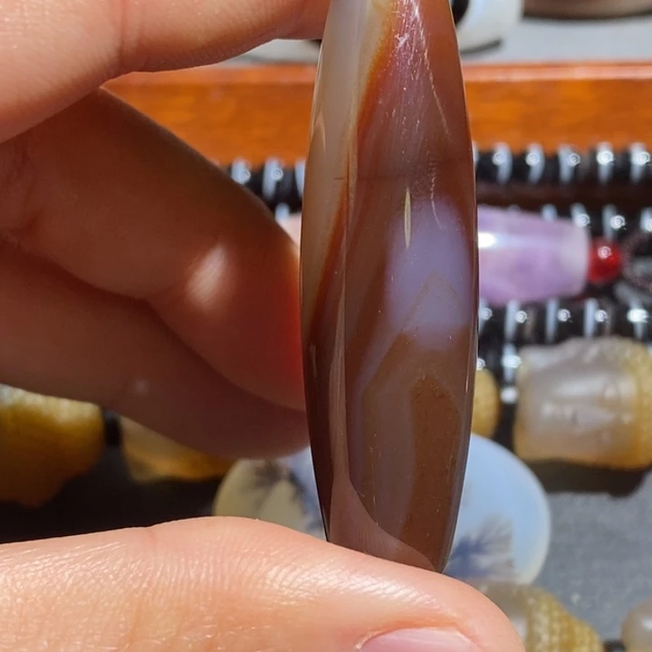 玛瑙/玉髓未镶嵌项链