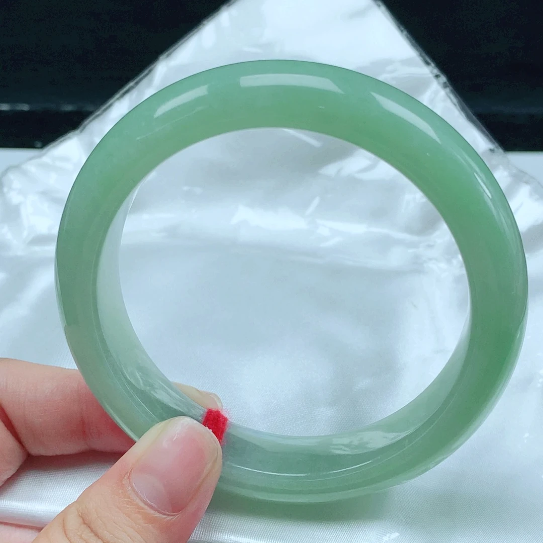 未镶嵌手镯翡翠正圈58+