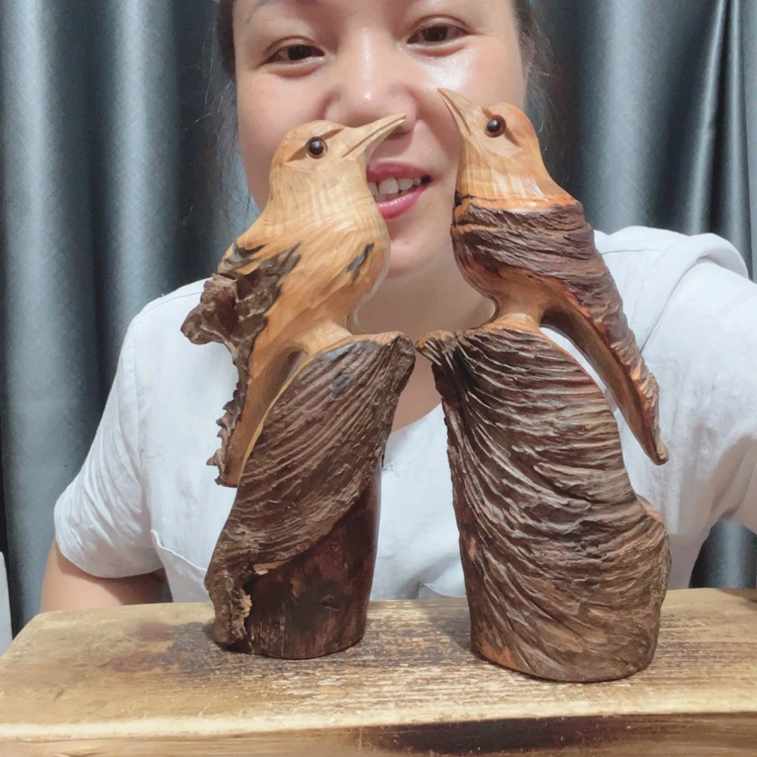摆件百年树的故事是这样的