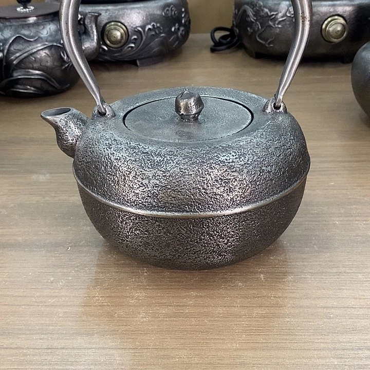 柚子砂铁壶1600毫升纯手工打造