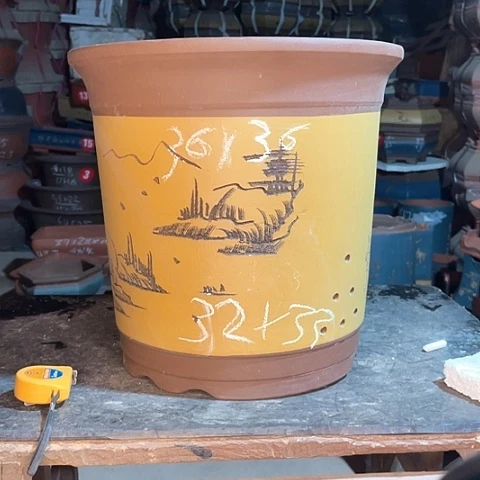 紫砂花盆高兰盆一个