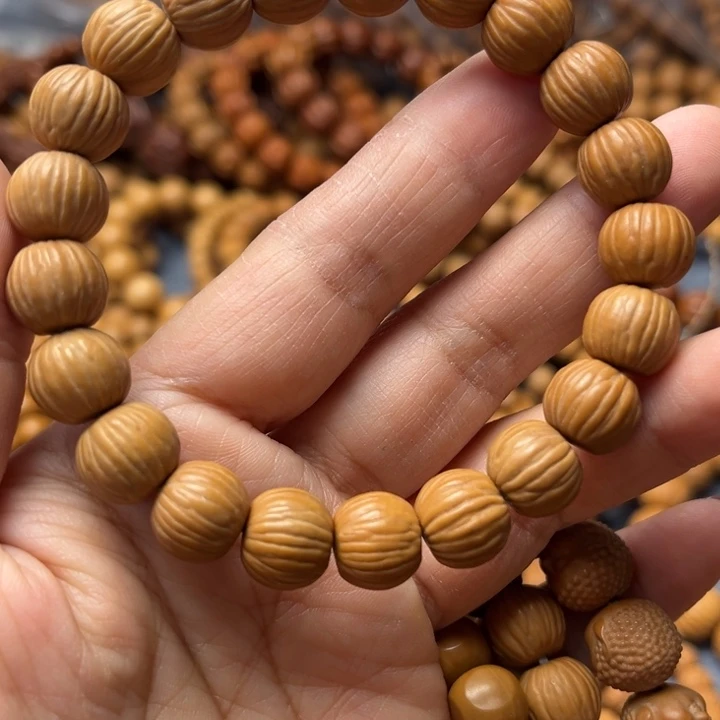 猴头核桃手串黑点