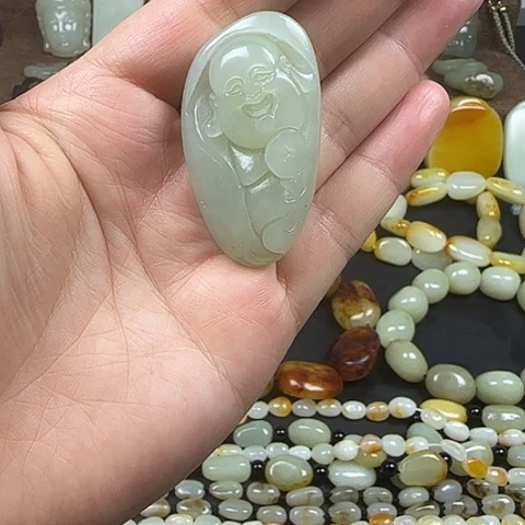 吊坠(不含链)未镶嵌和田玉