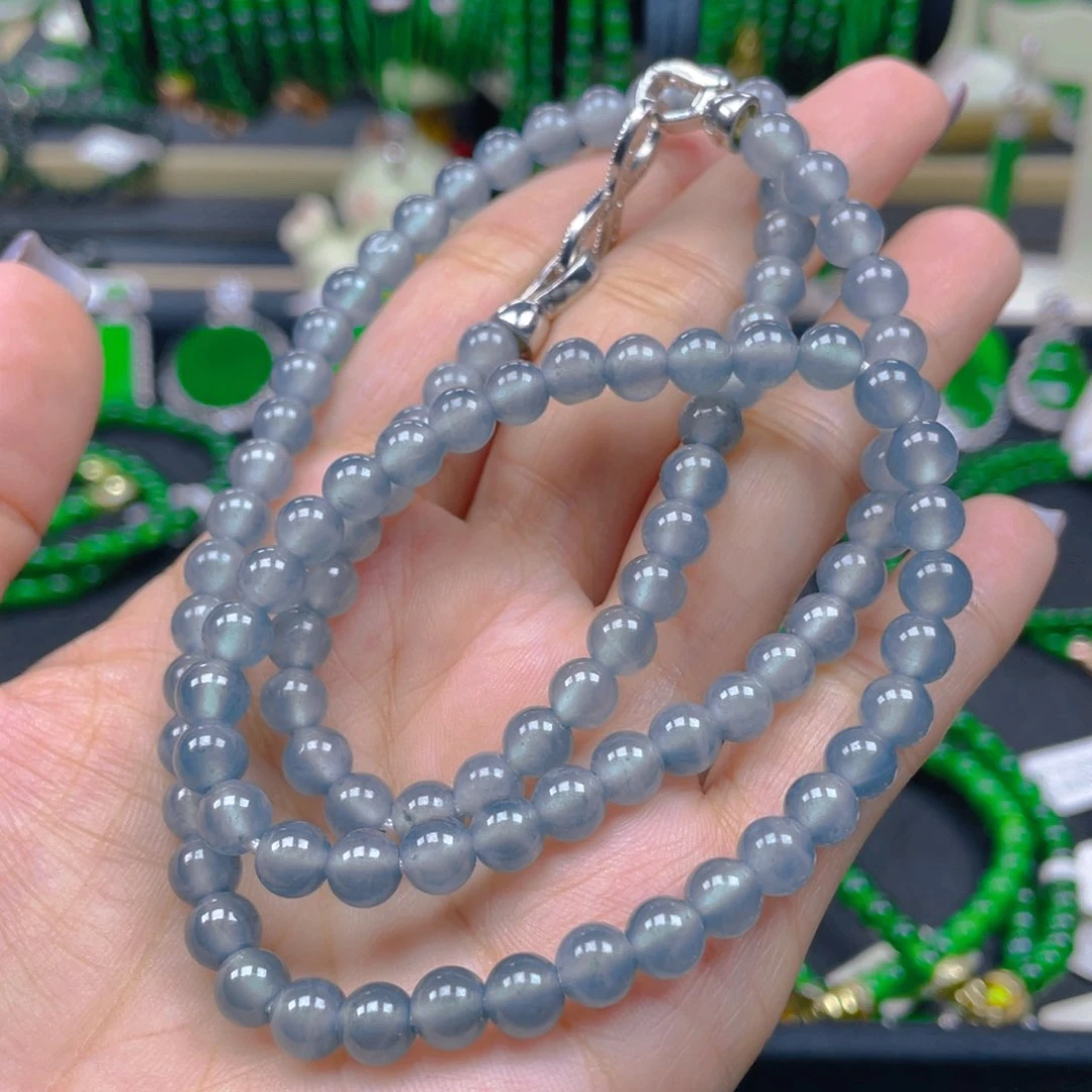 颈饰未镶嵌翡翠项链6