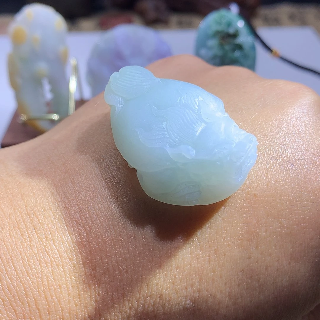 未镶嵌定制翡翠7777