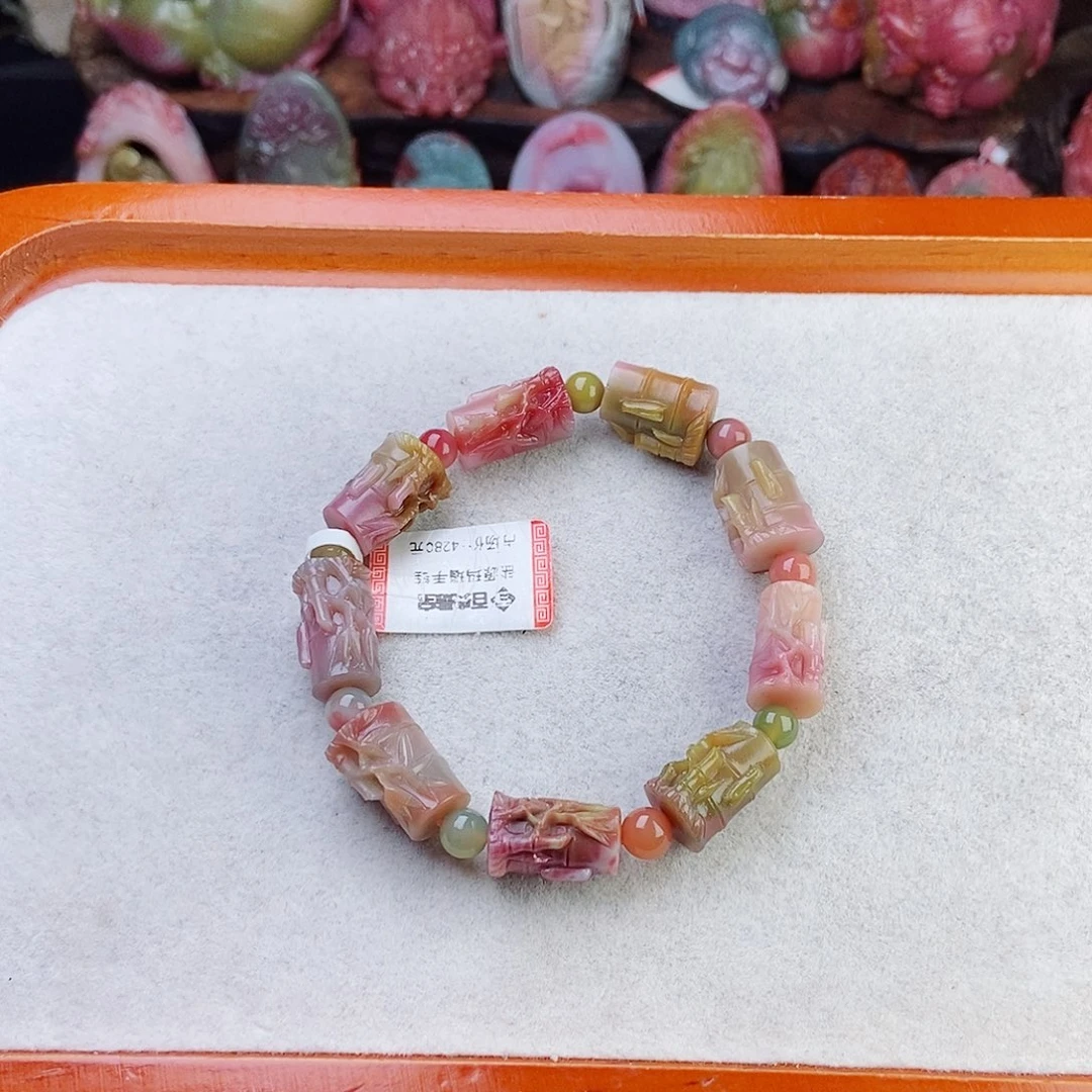 未镶嵌石英质玉（盐源）珠宝半成品