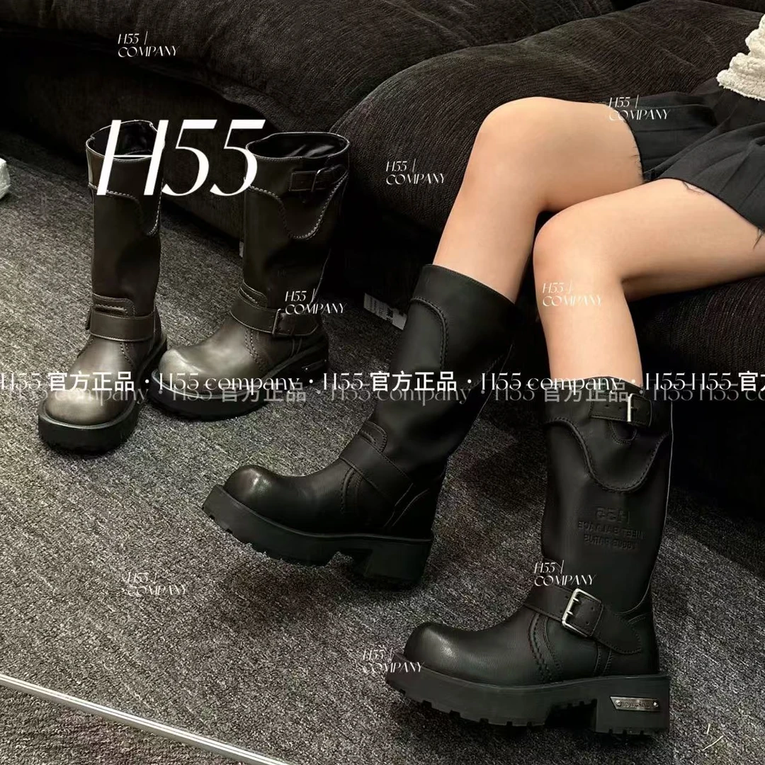 H55-惠灵顿街区-巴家新款毒液靴25-2824-RD