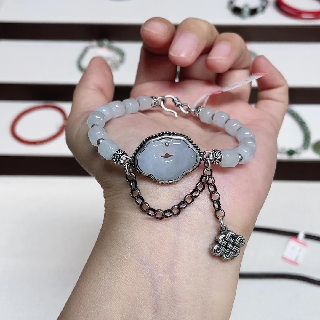 足银925银镶嵌手链