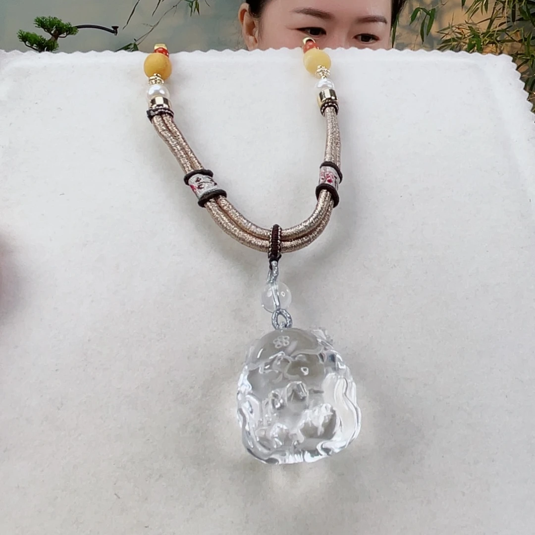 水晶颈饰未镶嵌水晶