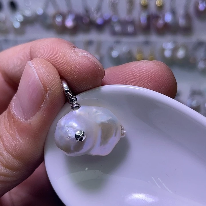 颈饰淡水珍珠未镶嵌01