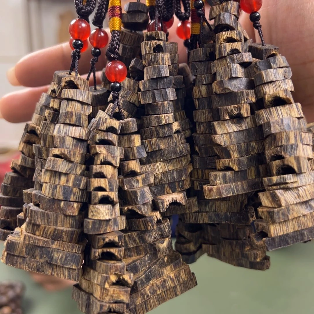 沉香沉香碎屑沉香文创-绿棋楠多样性发一