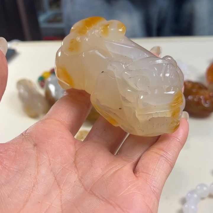 玛瑙/玉髓吊坠(不含链)未镶嵌